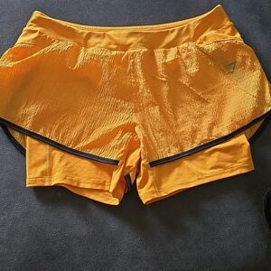 Women's Gymshark 2 In 1 Speed Up Athletic Shorts